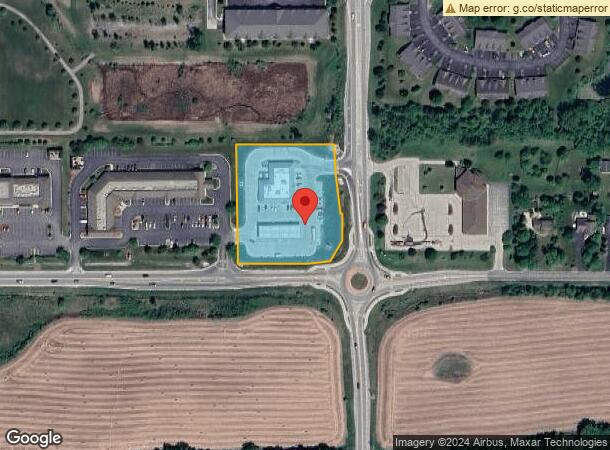  1280 E Paradise Dr, West Bend, WI Parcel Map