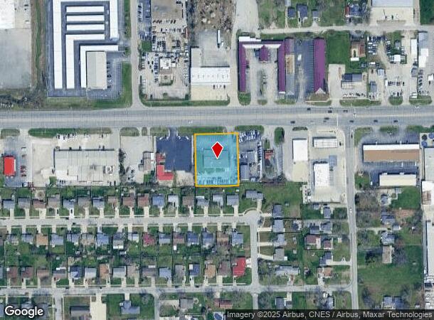  1025 W Coliseum Blvd, Fort Wayne, IN Parcel Map