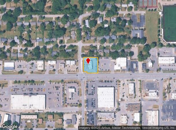  658 W 23Rd St, Lawrence, KS Parcel Map