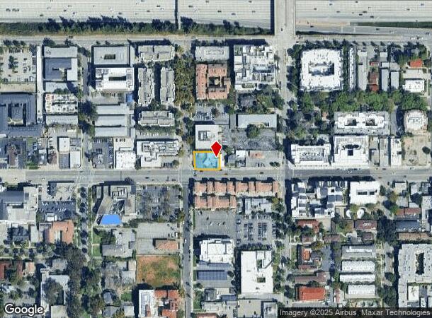 597 E Walnut St, Pasadena, CA Parcel Map