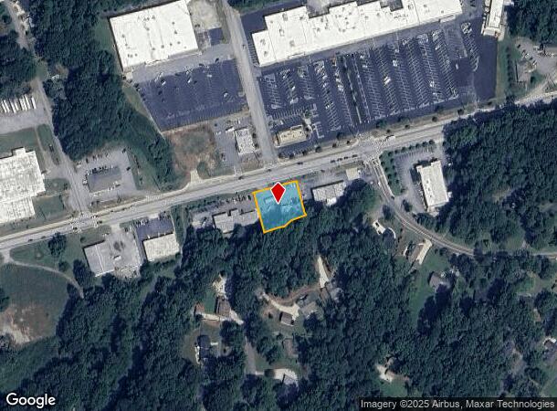  709 W Spring St, Monroe, GA Parcel Map