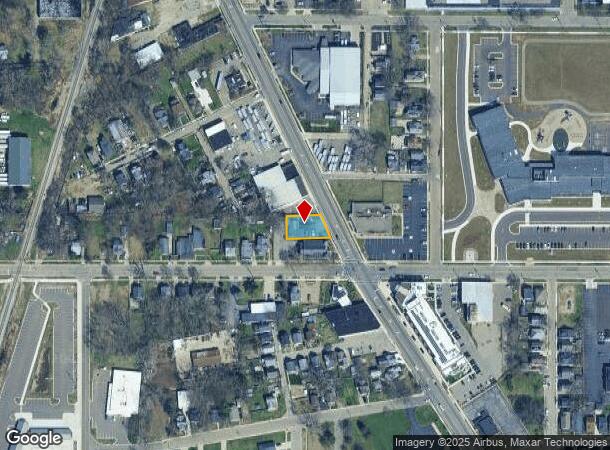 1028 Portage St, Kalamazoo, MI Parcel Map