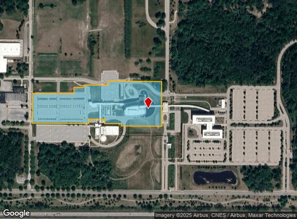 2211 H H Dow Way, Midland, MI Parcel Map