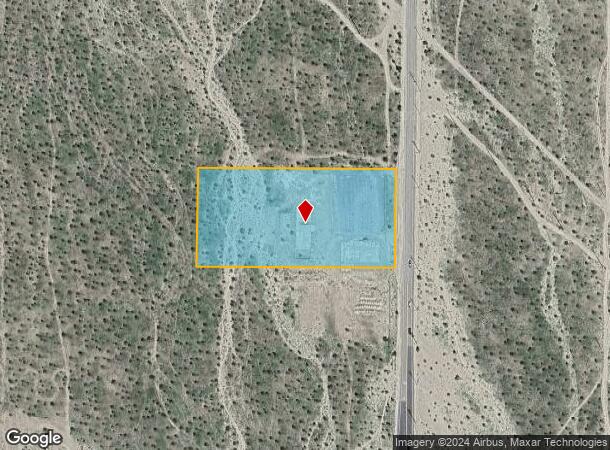  16605 N Indian Canyon Dr, Desert Hot Springs, CA Parcel Map