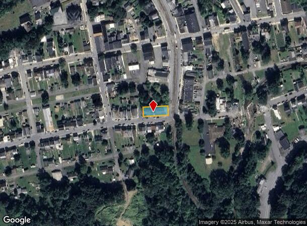214 W Laurel St, Tremont, PA Parcel Map