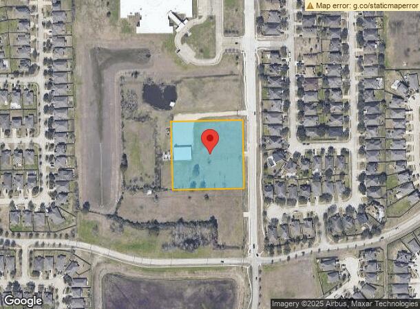  6551 Calder Dr, Dickinson, TX Parcel Map