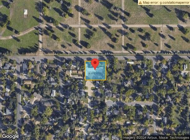  8150 W 26Th Ave, Lakewood, CO Parcel Map