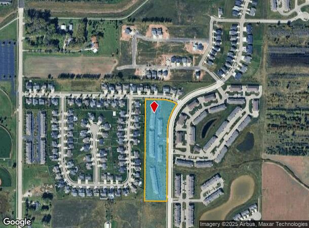 3501 Cherryvale Ave, Appleton, WI Parcel Map