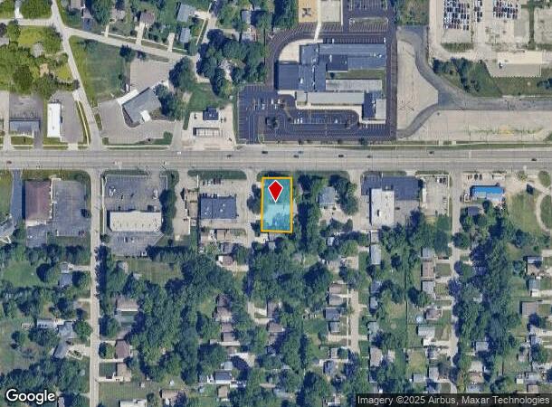 3121 W Saginaw St, Lansing, MI Parcel Map