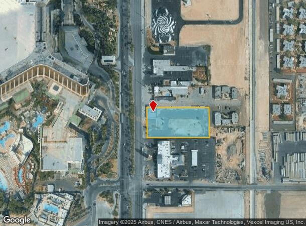 3963 Las Vegas Blvd S, Las Vegas, NV Parcel Map