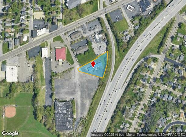  606 E Cuyahoga Falls Ave, Akron, OH Parcel Map