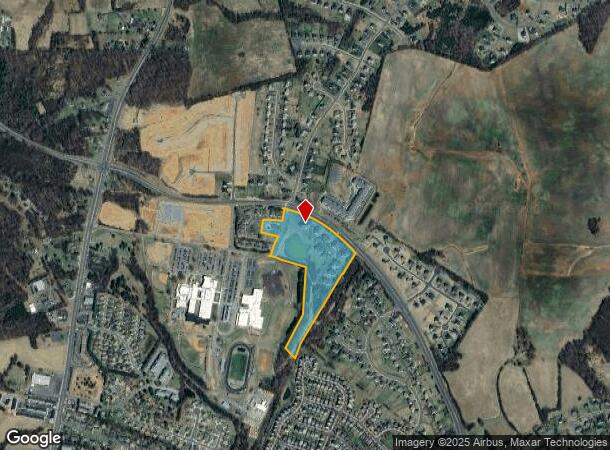 101 Amelia Dr, Culpeper, VA Parcel Map