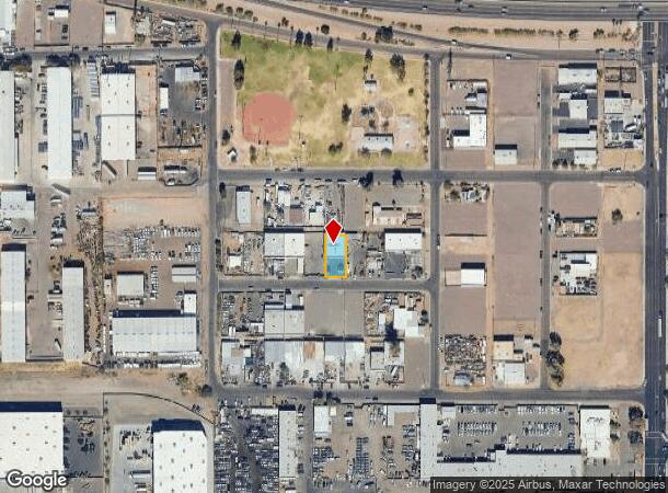  1428 E Hammond Ln, Phoenix, AZ Parcel Map