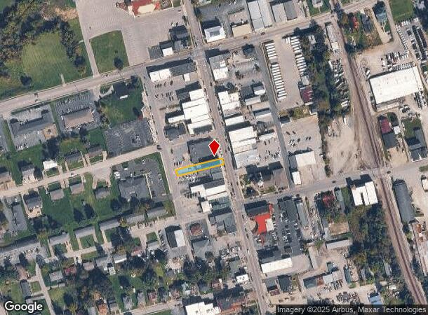  136 S Main St, Lawrenceburg, KY Parcel Map