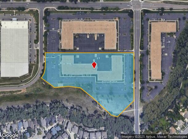 1921 Corporate Center Cir, Longmont, CO Parcel Map