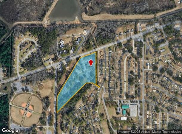 2304 W Gordon Ave, Albany, GA Parcel Map