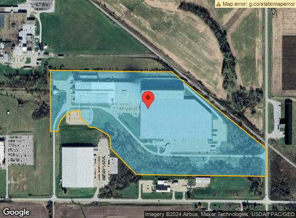  2800 Industrial Park Rd, Centerville, IA Parcel Map