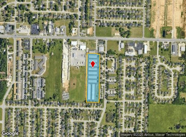 2571 E Robinson Ave, Springdale, AR Parcel Map