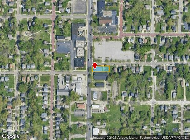  571 S Arlington St, Akron, OH Parcel Map