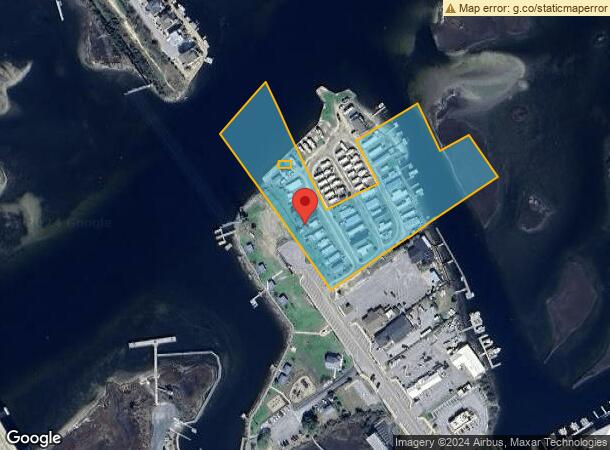  610 Roland Ave, Surf City, NC Parcel Map