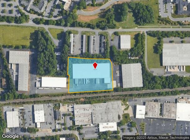  5170 Indiana Ave, Winston Salem, NC Parcel Map