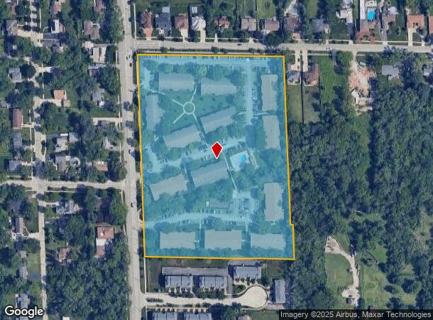  1049 Westmore Meyers Rd, Lombard, IL Parcel Map