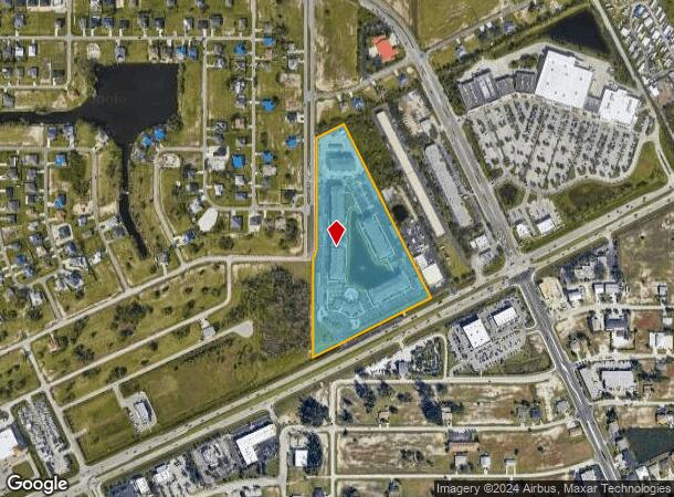  701 Little Palm Cir, Cape Coral, FL Parcel Map