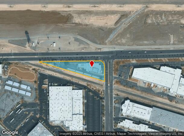 395 E Sunset Rd, Las Vegas, NV Parcel Map