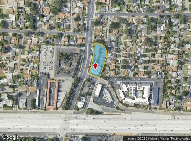  222 N Sunset Ave, West Covina, CA Parcel Map