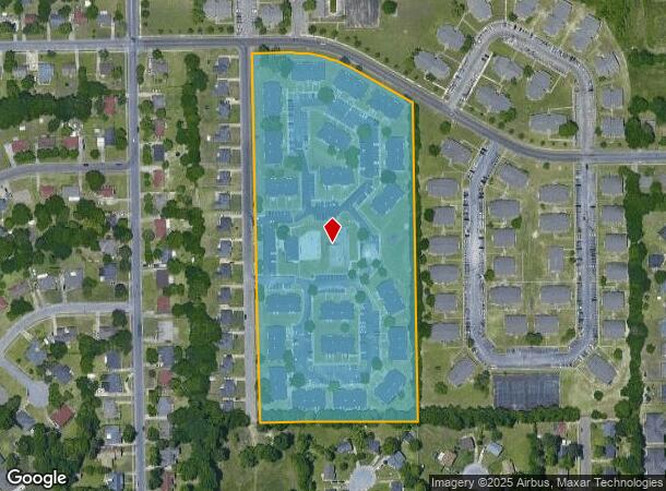  3000 Southmall Cir, Montgomery, AL Parcel Map