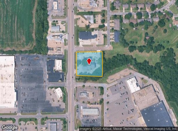 1100 Sw Wanamaker Rd, Topeka, KS Parcel Map