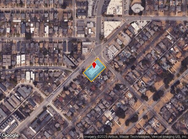  5748 Live Oak St, Dallas, TX Parcel Map