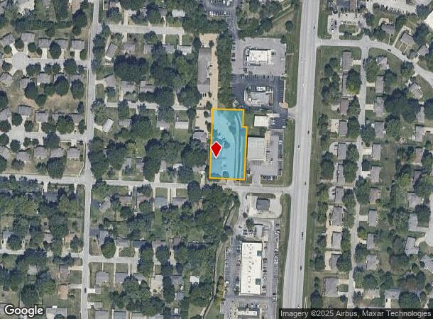  614 Se 4Th St, Lees Summit, MO Parcel Map