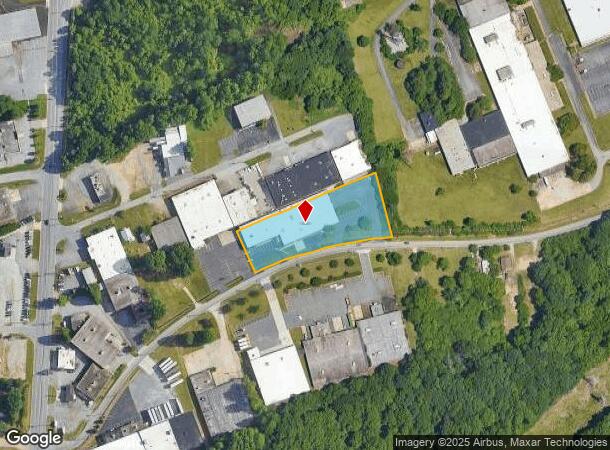  1106 Foust Ave, High Point, NC Parcel Map