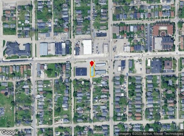 2117 W Morris St, Indianapolis, IN Parcel Map
