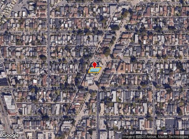 5529 Dairy Ave, Long Beach, CA Parcel Map