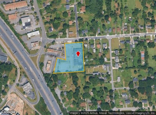 6805 E Clinton St, Clinton, MD Parcel Map