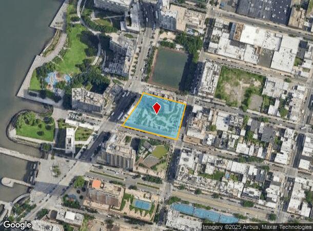  4705 Center Blvd, Long Island City, NY Parcel Map