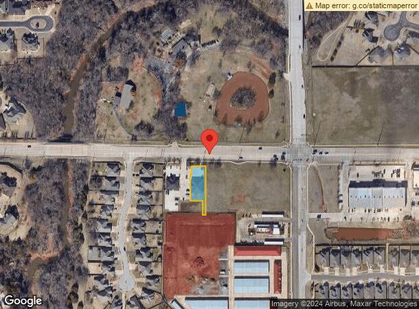  1140 Nw 192Nd St, Edmond, OK Parcel Map