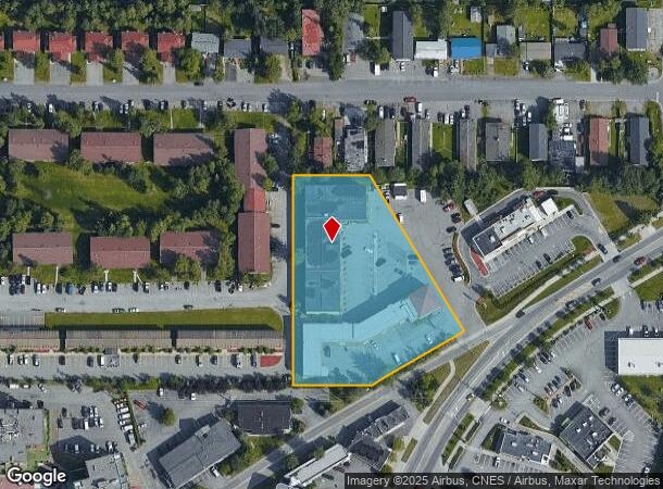 4360 Spenard Rd, Anchorage, AK Parcel Map