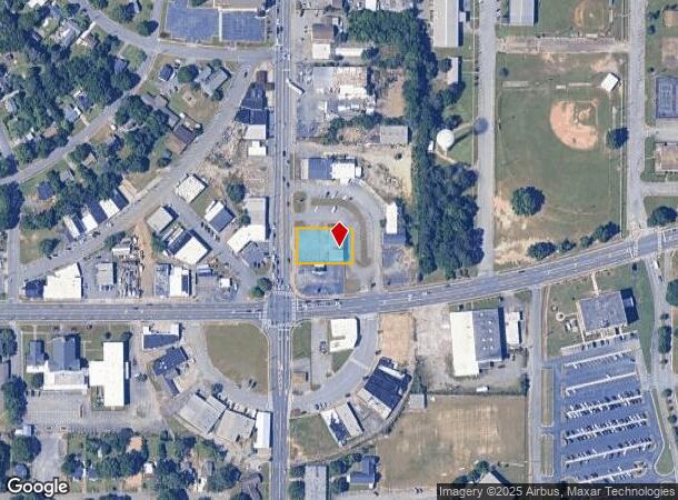 102 N Davis Dr, Warner Robins, GA Parcel Map