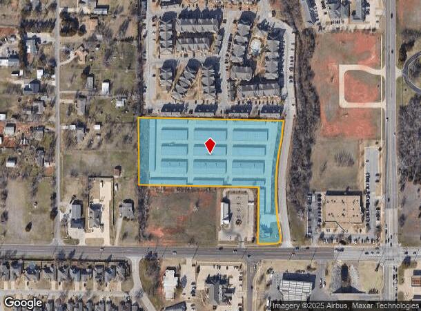  1825 E Memorial Rd, Oklahoma City, OK Parcel Map