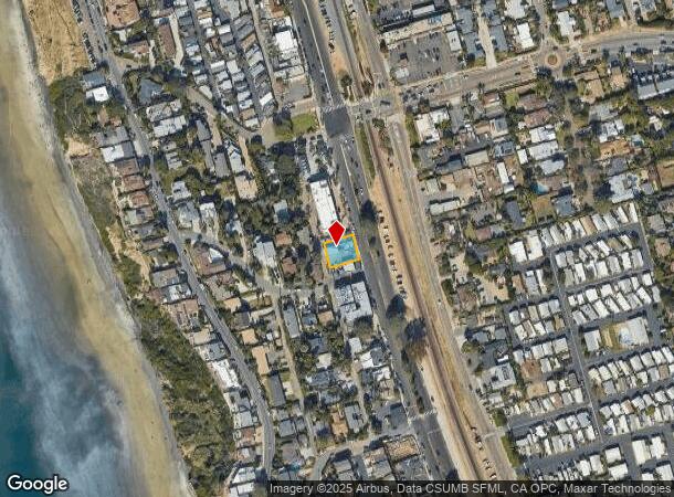  810 1/2 N Coast Highway 101, Encinitas, CA Parcel Map