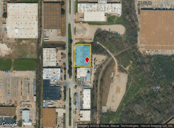  800 N Great Southwest Pkwy, Arlington, TX Parcel Map