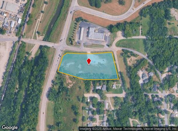  811 Se 15Th St, Topeka, KS Parcel Map