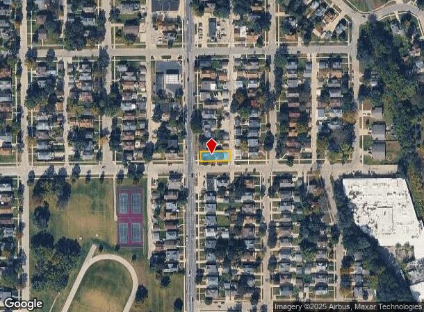 326 Oak St, West Bend, WI Parcel Map