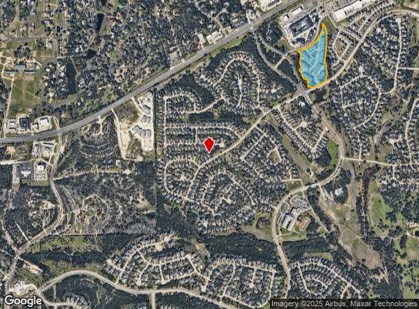  271 Trinity Hills Dr, Austin, TX Parcel Map