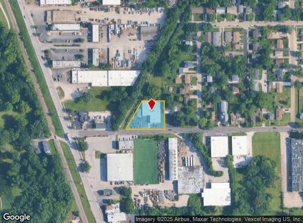  100 Hankes Ave, Aurora, IL Parcel Map