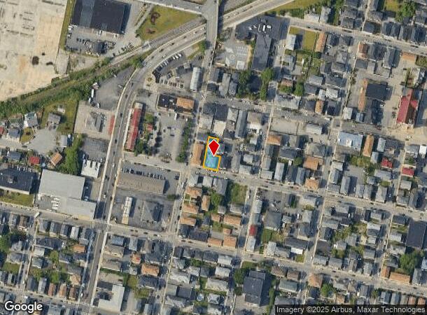  192 Hope St, Fall River, MA Parcel Map