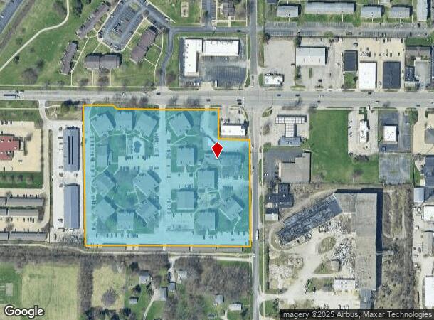 2403 W Springfield Ave, Champaign, IL Parcel Map
